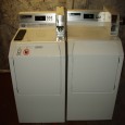 coin op washer/dryer basement