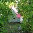 Exterior photo of the rear of the house.